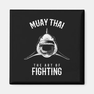 Imán Luchador de Muay Thai Shark Mma y Kickboxing