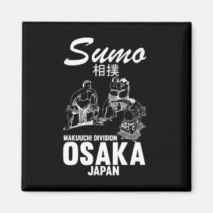 Imán Luchador de Sumo Humorístico Judo Osaka Japón Luch