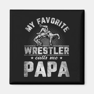 Imán Luchador favorito me llama Día del Padre Papá