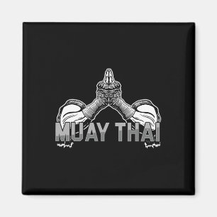 Imán Luchador Muay Thai Deportes Mma Artes Marciales Ta