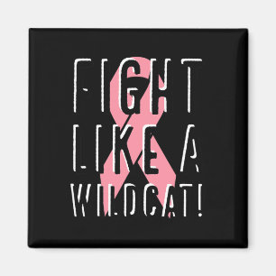 Imán Luchar Como Un Pink De Concienciación Sobre El Cán