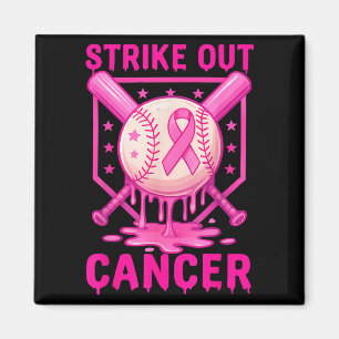 Imán Luchar Contra el Cáncer de Mama Conciencia Béisbol