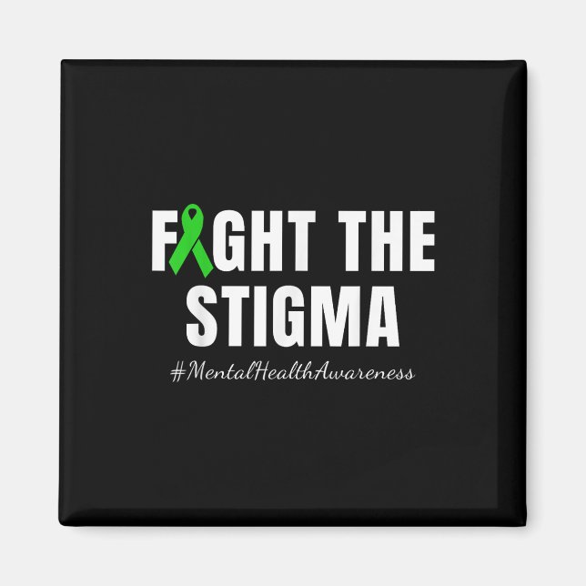 Imán Luchar Contra El Estigma _ Mes De Sensibilización  (Frente)