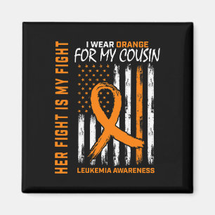 Imán Luchar contra el uso Naranja Primo Leucemia Concie