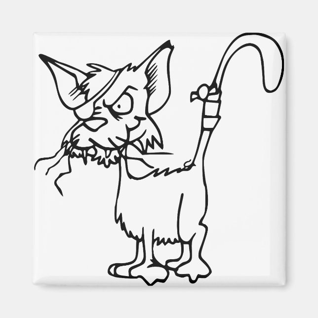 Imán Luchas De Gato Heridas De Banda De Animales (Frente)