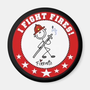 Imán Luché contra el bombero