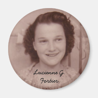 Imán lucienne2, Lucienne G. Fortier