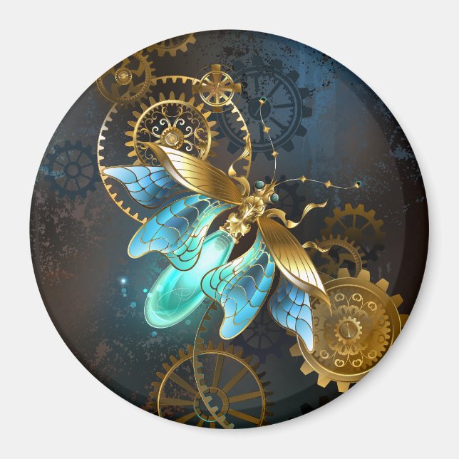 Imán Luciérnaga de Steampunk (Frente)