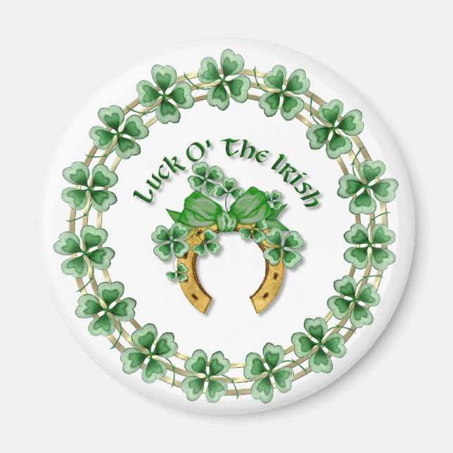 Imán Luck O' The Irish (Frente)