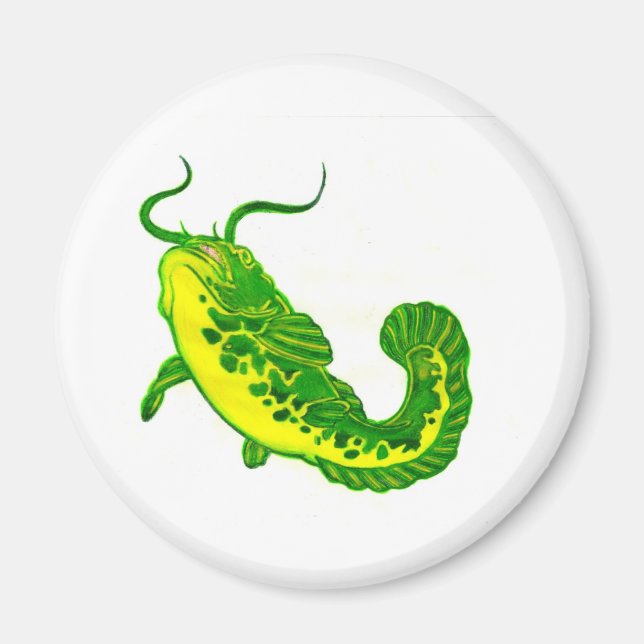 Imán Lucky Catfish (Frente)