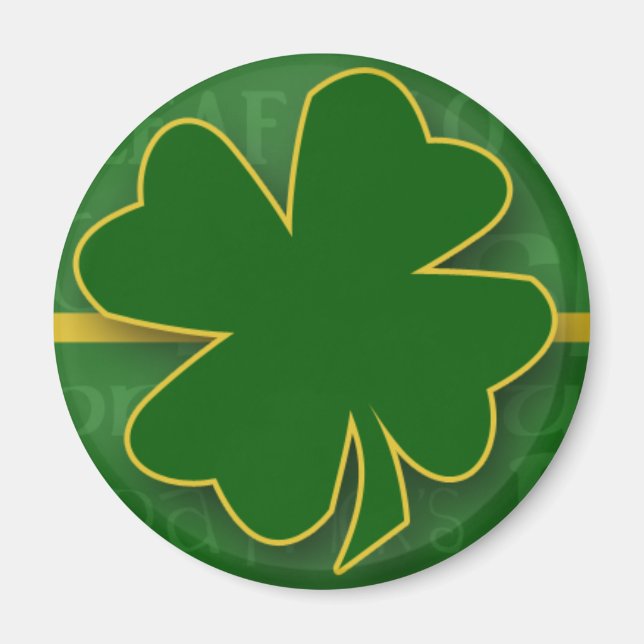 Imán Lucky Clover Magnet (Frente)