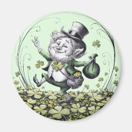 Imán Lucky Irish Leprechaun