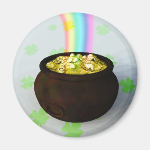 Imán Lucky Pot of Gold Magnet