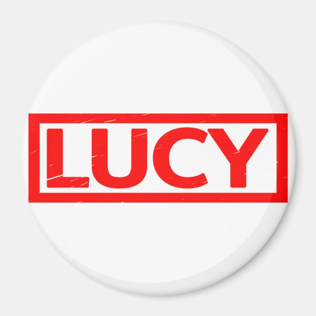 Imán Lucy Stamp (Frente)