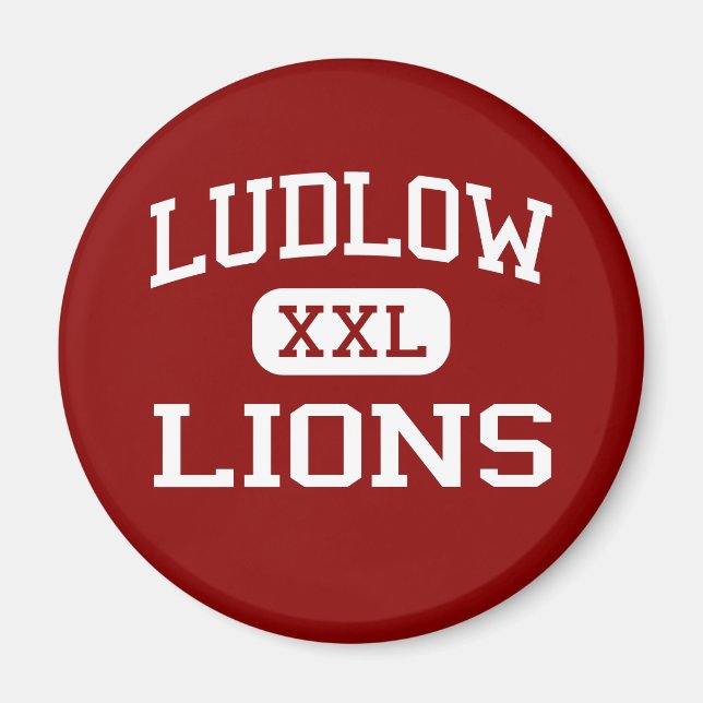 Imán Ludlow - Leones - Senior - Ludlow Massachusetts (Frente)