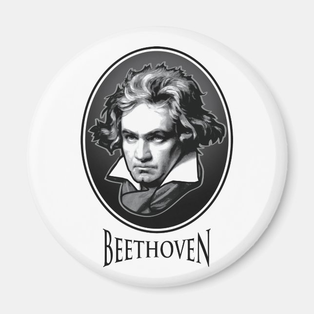 Imán Ludwig van Beethoven (Frente)
