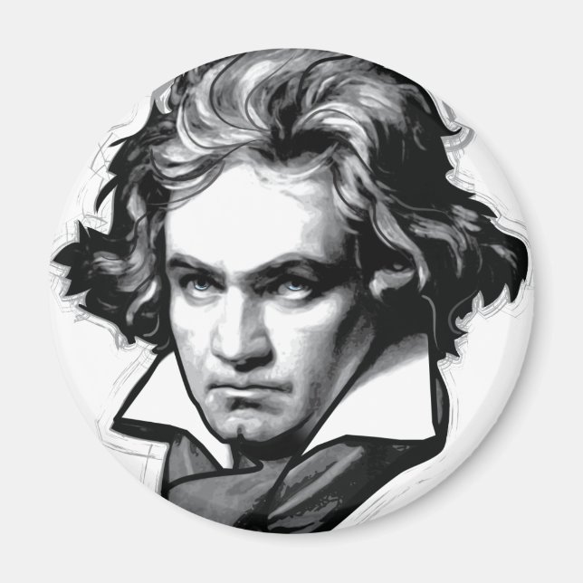Imán Ludwig van Beethoven (Frente)