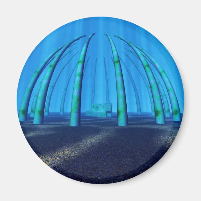 Imán lugar de reposo submarino (Frente)