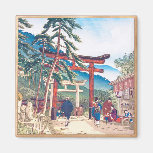 Imán Lugares famosos de Kioto - Paisaje Inari Fushimi