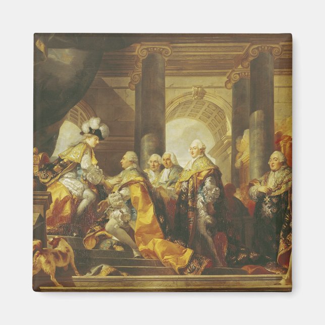 Imán Luis XVI de Francia (Frente)