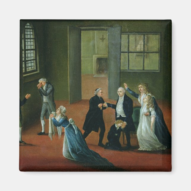 Imán Luis XVI despidiendo a su familia (Frente)