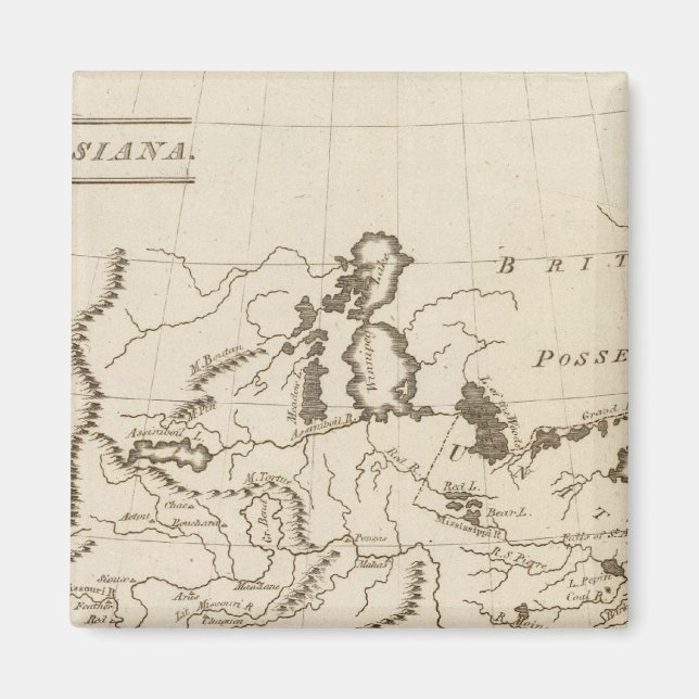 Imán Luisiana 4 (Frente)