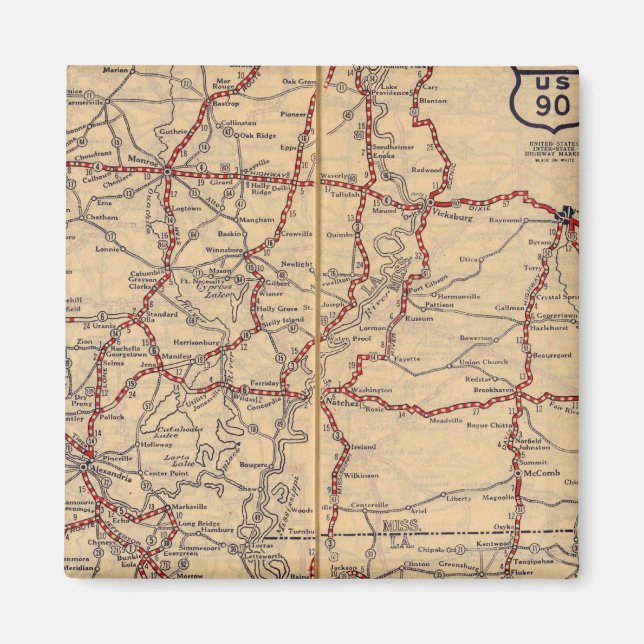 Imán Luisiana 9 (Frente)