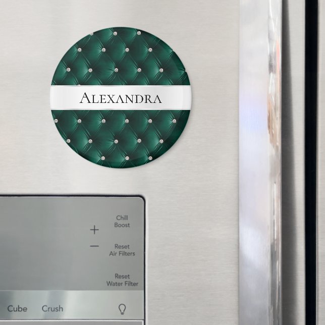 Imán Lujo verde suave Verde azulado falso nombre de ter (In situ (nevera))