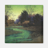 "Lullbrook en invierno", de Maxfield Parrish