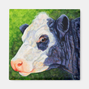 Imán Lulu - vaca negra de Baldie