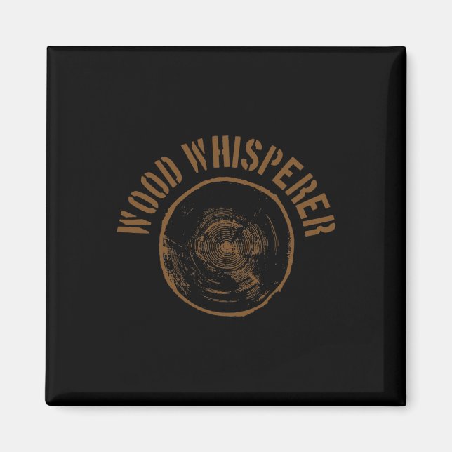 Imán Lumberjack Woodworker (Frente)