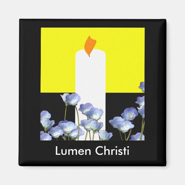 IMÁN LUMEN CHRISTI (Frente)