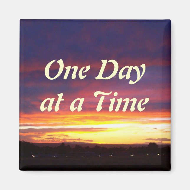 Imán Luminoso ODAT del atardecer (Frente)