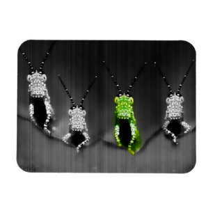 Imán Lumpy Green Bug
