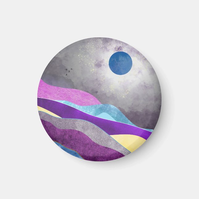 Imán Luna Azul (Frente)