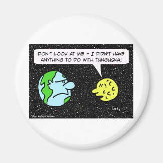 Imán luna de la Tierra del meteorito de tunguska