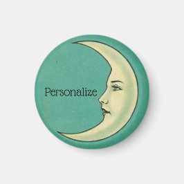 Imán Luna de media luna vintage