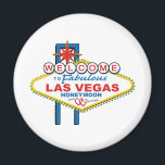Imán Luna de miel de Las Vegas<br><div class="desc">Diseño de luna de miel de Las Vegas</div>
