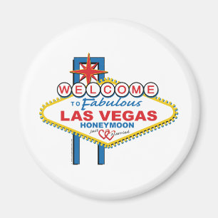 Imán Luna de miel de Las Vegas