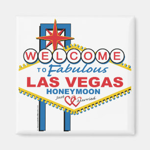 Imán Luna de miel de Las Vegas