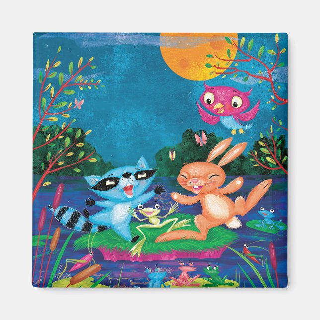 Imán Luna de Otoño (Frente)