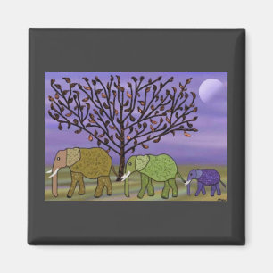 Imán Luna del elefante