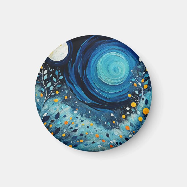 Imán Luna En El Jardín 804 (Frente)