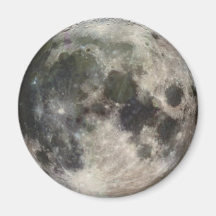 Imán Luna Fotografía de la superficie lunar Galileo