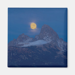 Imán Luna Llena Creciente   Grand Teton Driggs, Idaho