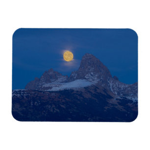 Imán Luna Llena Creciente   Grand Teton Driggs, Idaho
