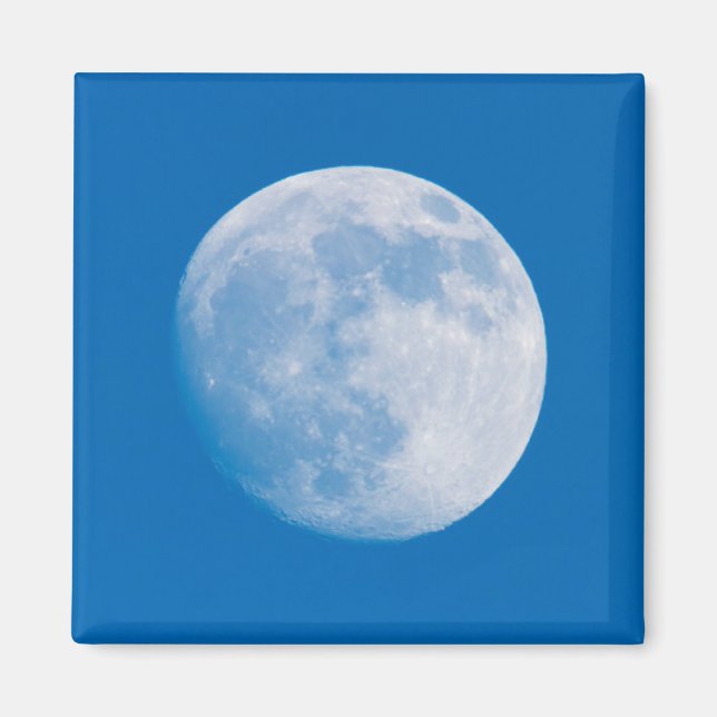 Imán Luna Llena Sobre La Ciudad De Montreal (Frente)