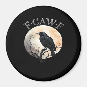 Imán Luna Pájaro Divertido Estilo Mínimo Limpio