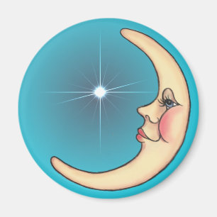 Imán LUNA y ESTRELLA CRECIENTES de SHARON SHARPE