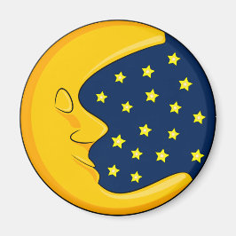 Imán Luna Y Estrellas